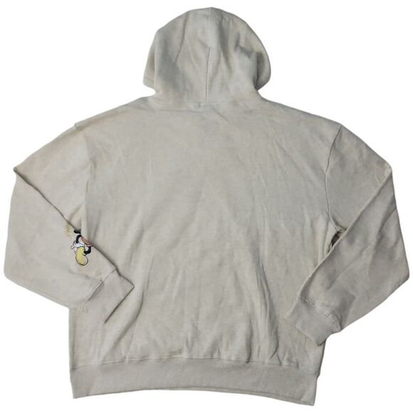 Women's Character Kangaroo Pocket Adjustable Drawstring Hoodie - Mickey & Minnie - Picture 2 of 3